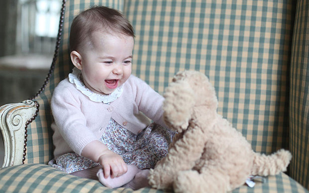 Princess charlotte baby photo