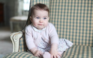 Princess Charlotte aged six months