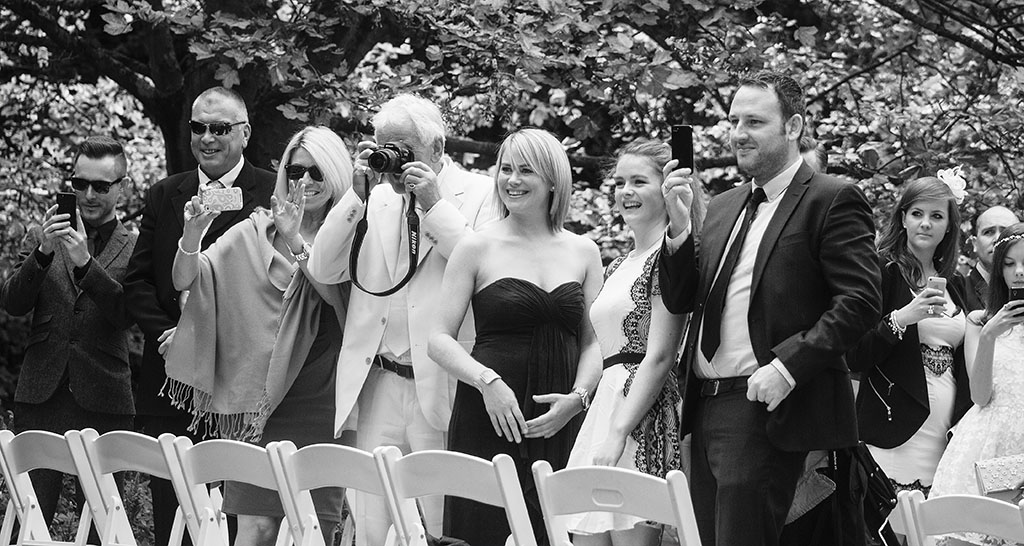 Phones at weddings – what’s your view?