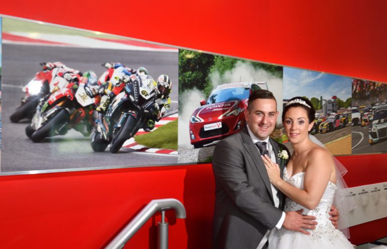 Wedding at Brands Hatch – Chloe and Graham